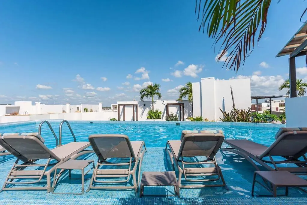 Luxury Condo, Hab Privada 100Mb Ac Gym Pool Cine بلايا ديل كارمن